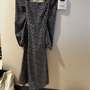 Seven Wonders Backless Slit Dress/lightly worn